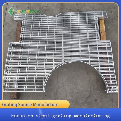 Lưới thép mạ kẽm nhúng nóng cho lối đi 12 &quot;X 24&quot; X 1.5 &quot;Nhà máy tùy chỉnh