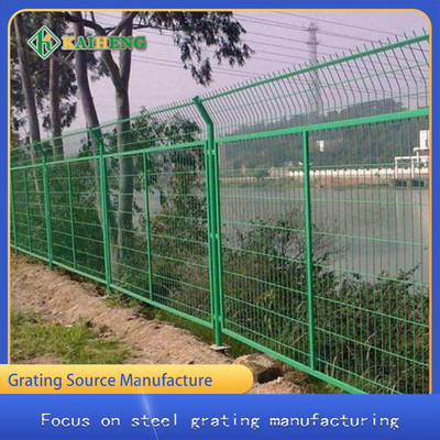 Thép chống ăn mòn Dây thép màu xanh lá cây Hàng rào Lưới bảo vệ