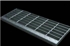 T3 Loại thép Grate Cầu thang Treads 30mm Thanh chịu lực Pitch