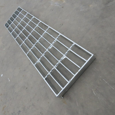 Chống ăn mòn HDP Grate thép Cầu thang Treads Bar Grating Treads
