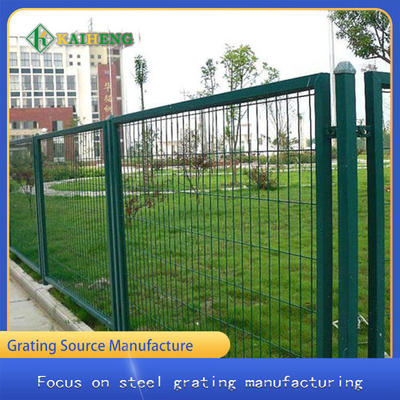 Thép chống ăn mòn Dây thép màu xanh lá cây Hàng rào Lưới bảo vệ