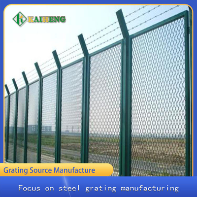 Thép chống ăn mòn Dây thép màu xanh lá cây Hàng rào Lưới bảo vệ