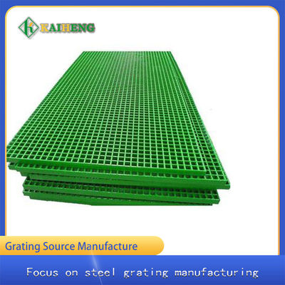 Lưới tản nhiệt bằng nhựa FRP Pultrnded Grating Lưới tản nhiệt cho cửa hàng 4S rửa xe