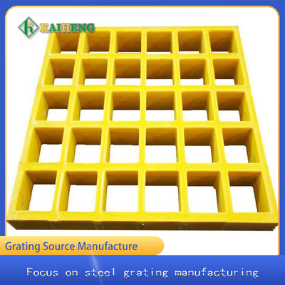 Tấm sàn Grating đúc FRP chịu lực cao cho cửa hàng làm đẹp ô tô