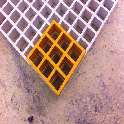 Lưới tản nhiệt bằng nhựa FRP Pultrnded Grating Lưới tản nhiệt cho cửa hàng 4S rửa xe